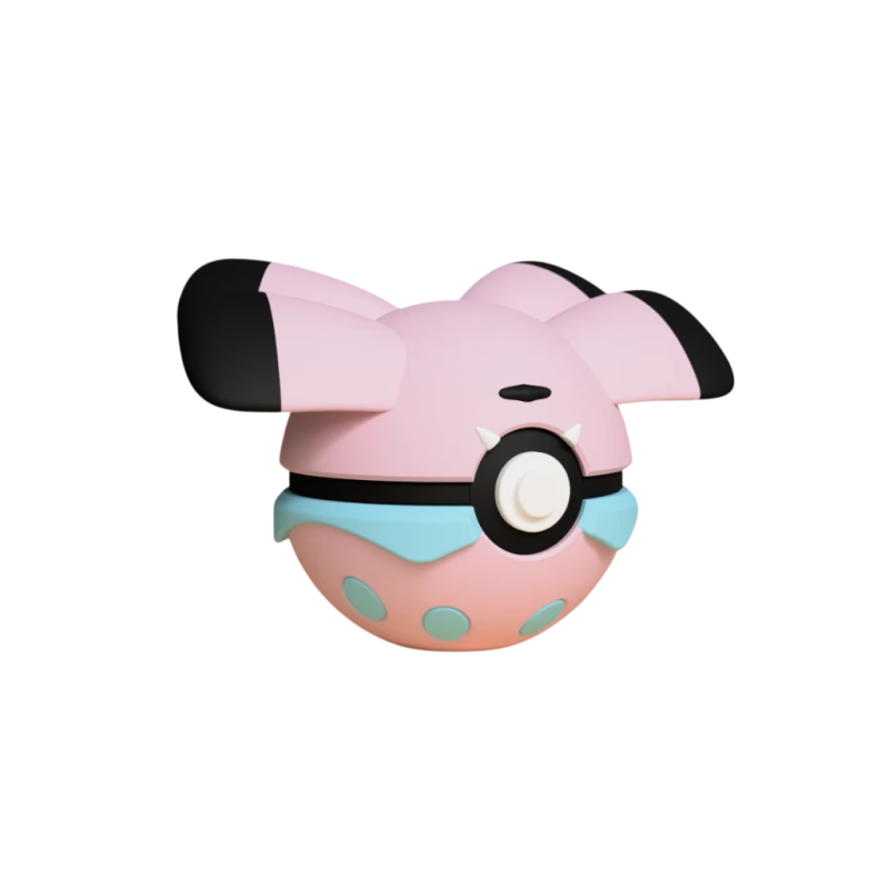 Pokéball de Snubbull Impresa en 3D