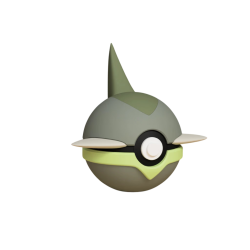 Pokéball de Axew Impresa en 3D