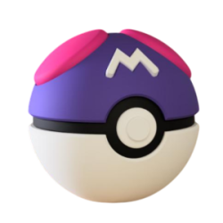 Pokéball Master Ball Impresa en 3D| Master Ball Pokeball