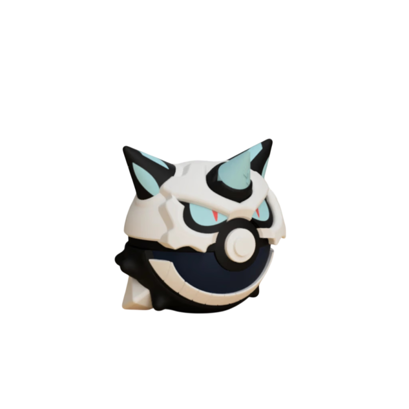Pokéball de Mega Glalie Impresa en 3D
