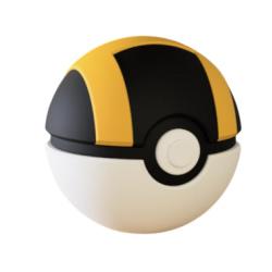 Pokéball Ultra Ball Impresa en 3D | Ultra Ball Pokeball