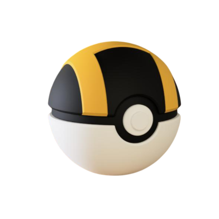 Pokéball Ultra Ball Impresa en 3D | Ultra Ball Pokeball
