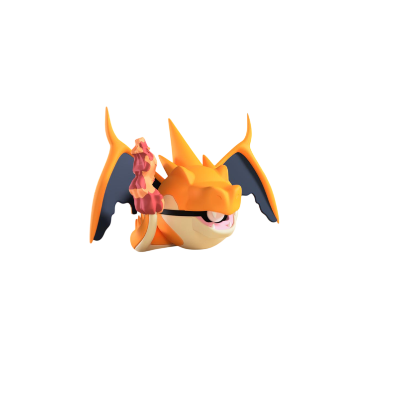 Pokeball de Mega Charizard Y Impresa en 3D