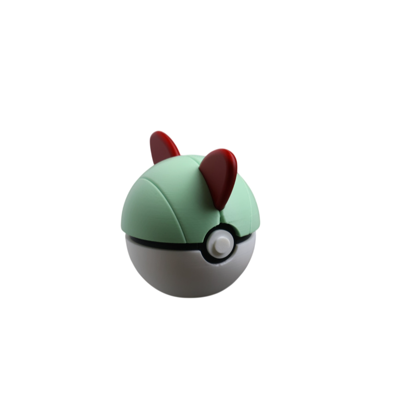 Pokéball de Ralts Impresa en 3D