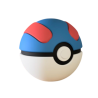 Pokéball Super Ball Impresa en 3D | Super Ball Pokeball