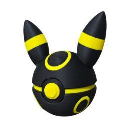 Pokeball de Umbreon Impresa en 3D | Umbreon Pokeball