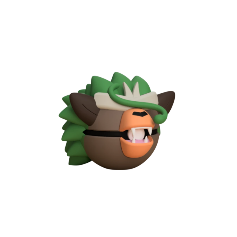 Pokéball de Rillaboom Impresa en 3D