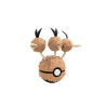 Pokéball de Dodrio Impresa en 3D