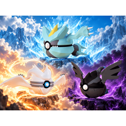 Pack Trio Legendarios Teselia Impreso en 3D