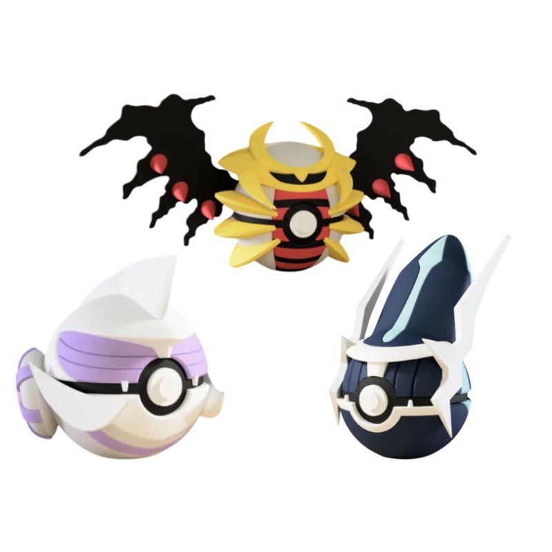 Pack Trio Legendarios Sinnoh Impreso en 3D