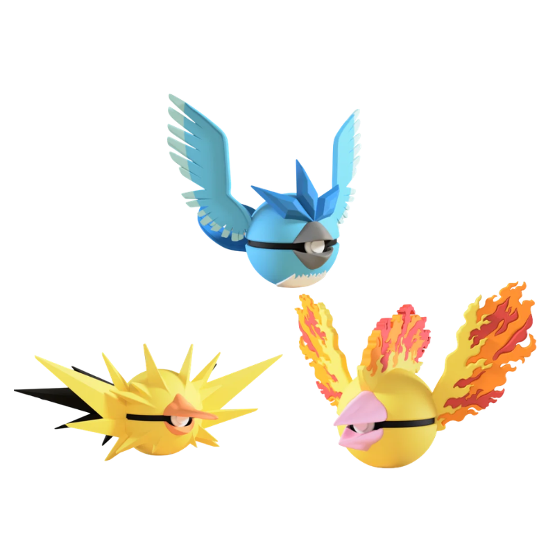 Pack Aves Legendarias Impreso en 3D