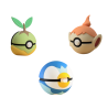 Pack Starters Sinnoh Impreso en 3D