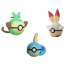 Pack Starters Galar Impreso en 3D